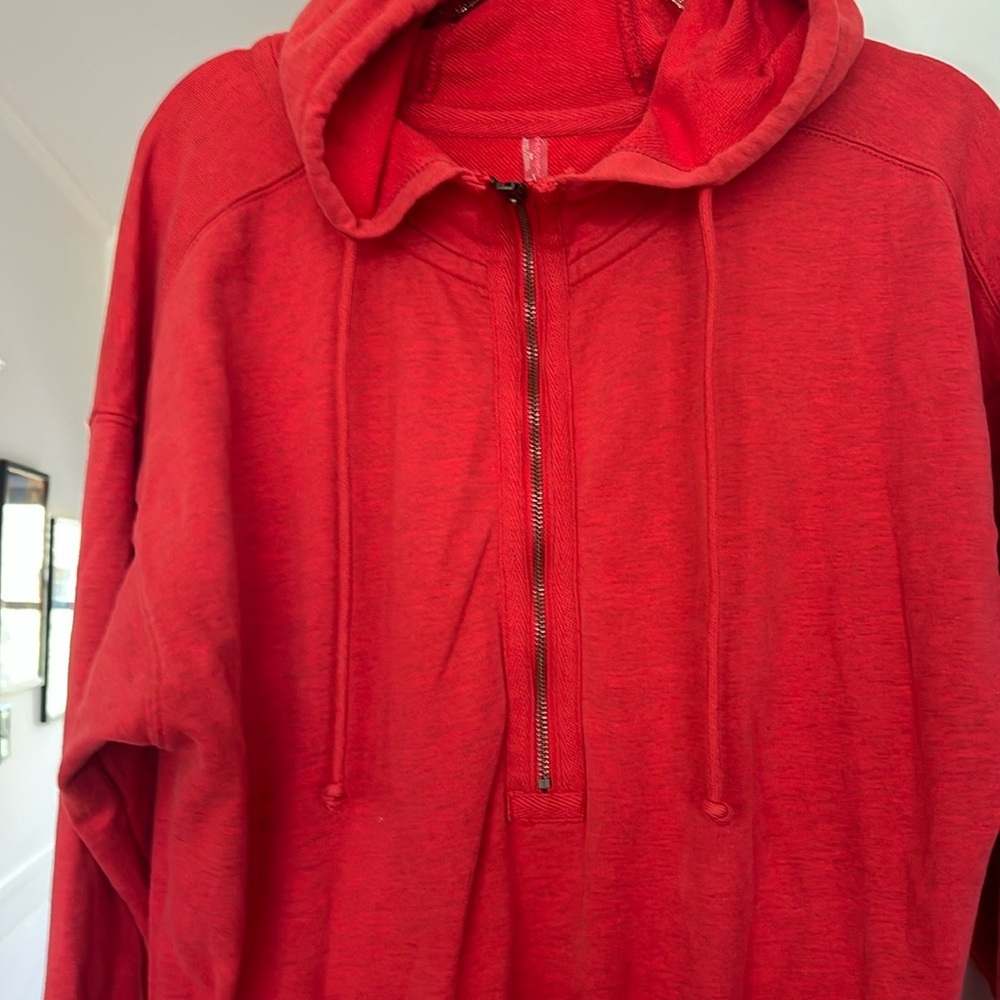 Free People FP Movement Training Day jumpsuit M Red Heather - Picture 9 of 15